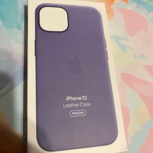 APPLE NATURAL LEATHER  CASE FOR IPHONE 13